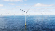 Pictured: The Walney Extension offshore wind farm, for which PIC has provided debt financing. Image: Orsted